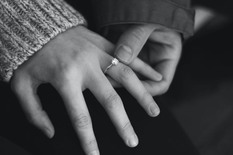 結婚戒指戴戒指戴到底