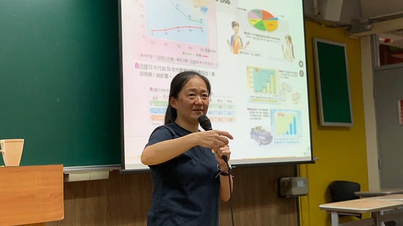 台灣性別平等教育協會理事翁麗淑老師